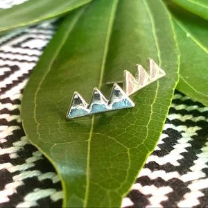 ✨BRAND NEW✨ Geometric Silver Stud Earrings